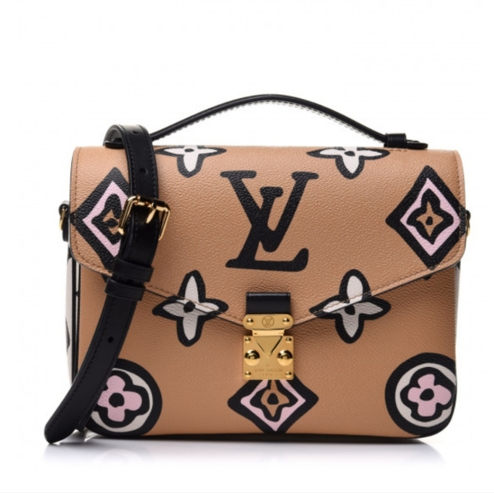 LOUIS VUITTON Monogram Giant Wild At Heart Pochette Metis Arizona crossbody